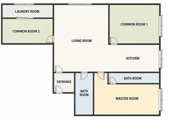 Fine House, 3rooms, 2bathrooms, Subway 7line, #elevator, #seongsu * Seul
